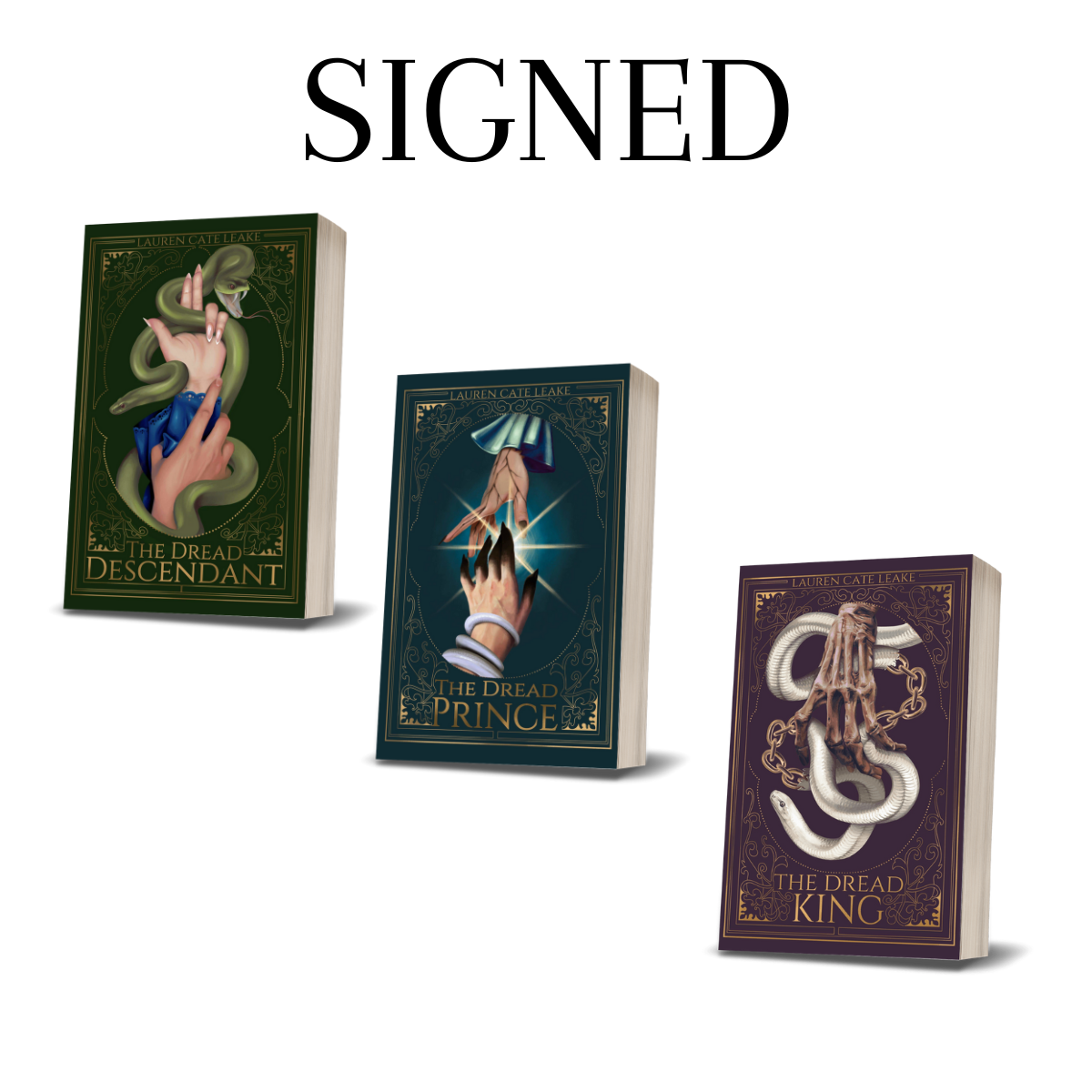 Signed Paperback Bundle