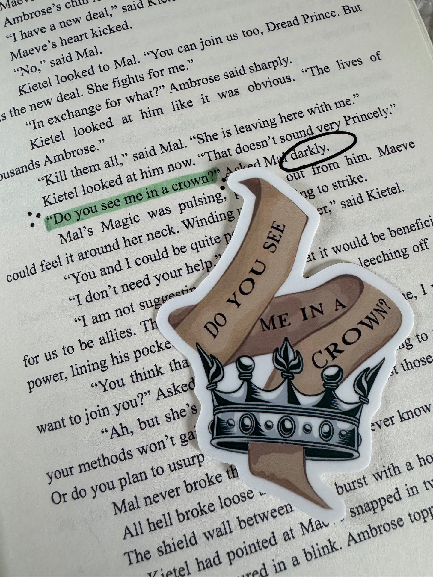 Crown Sticker