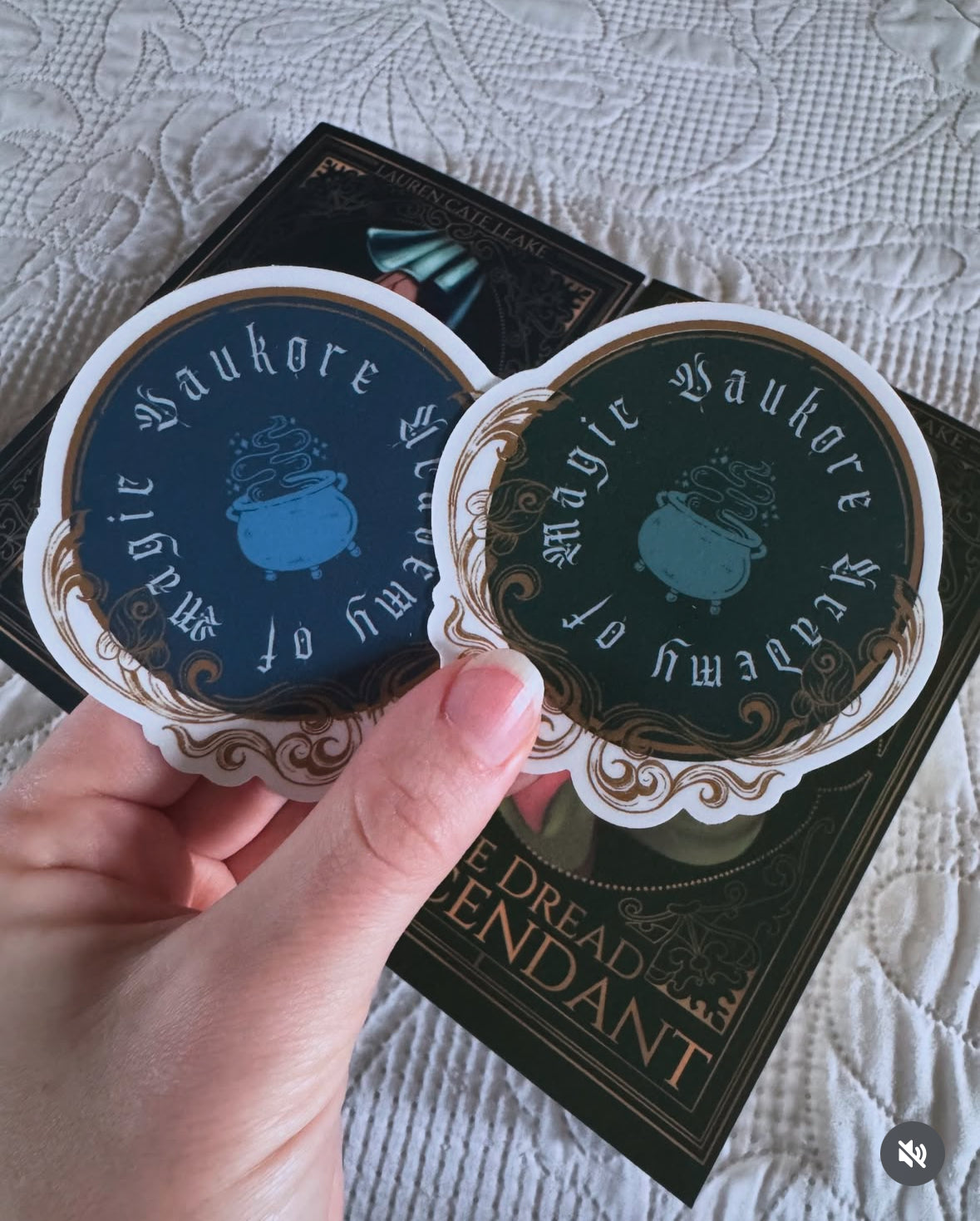 Dread Sticker Blue Vaukore