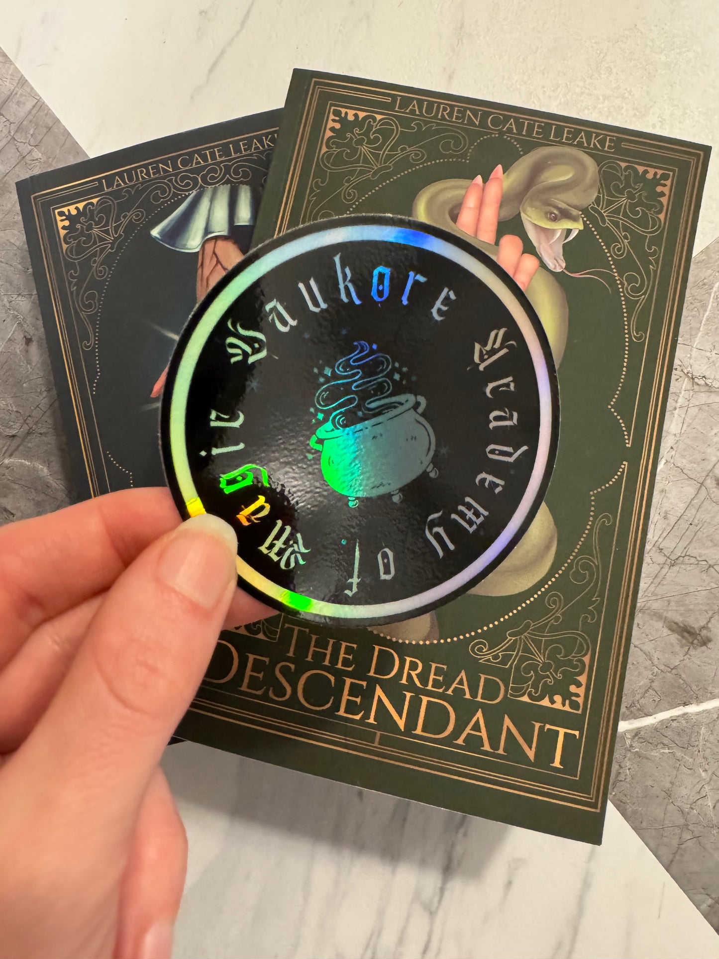 Holographic Vaukore Sticker