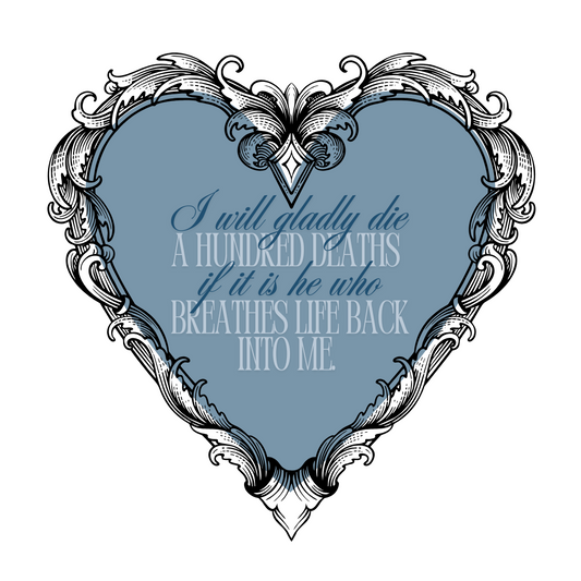 Maeve Quote Heart Sticker