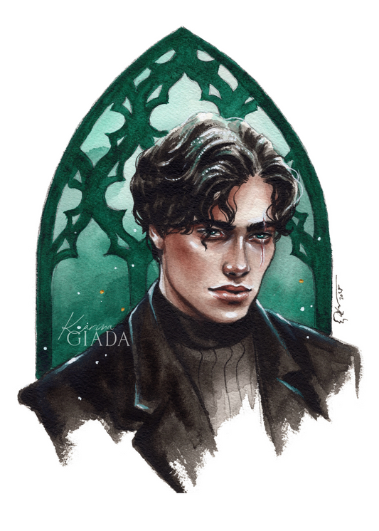 Mal art print by Karina Giada