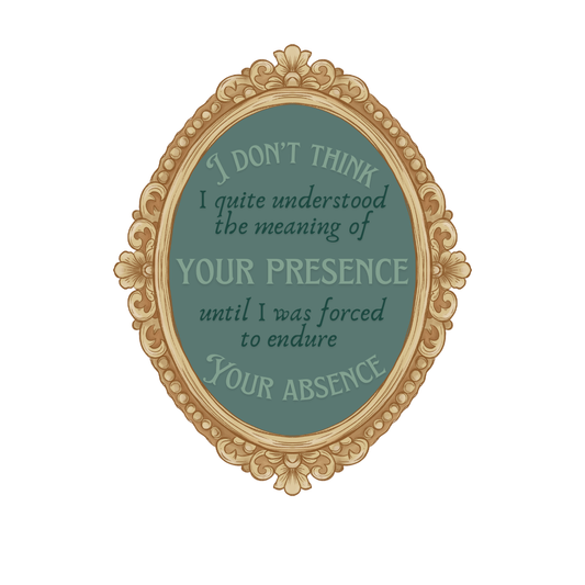 Mal Quote Frame Sticker