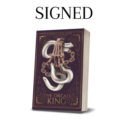Signed Paperback The Dread King